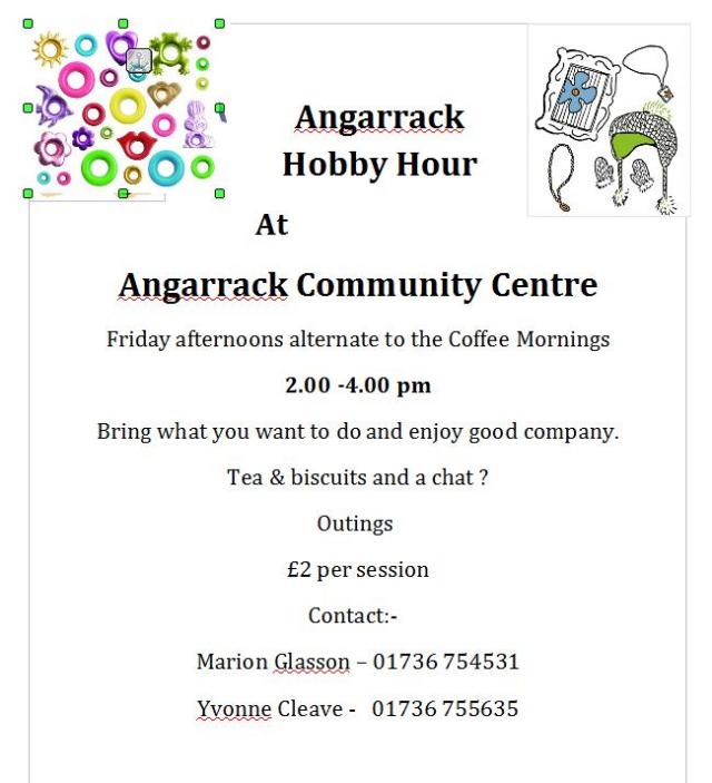 Hobby & Craft Afternoon | Angarrack Community Centre